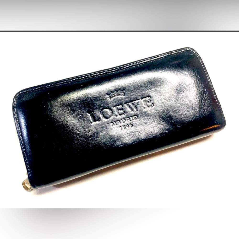 LOEWE VINTAGE ZIP AROUND LONG WALLET